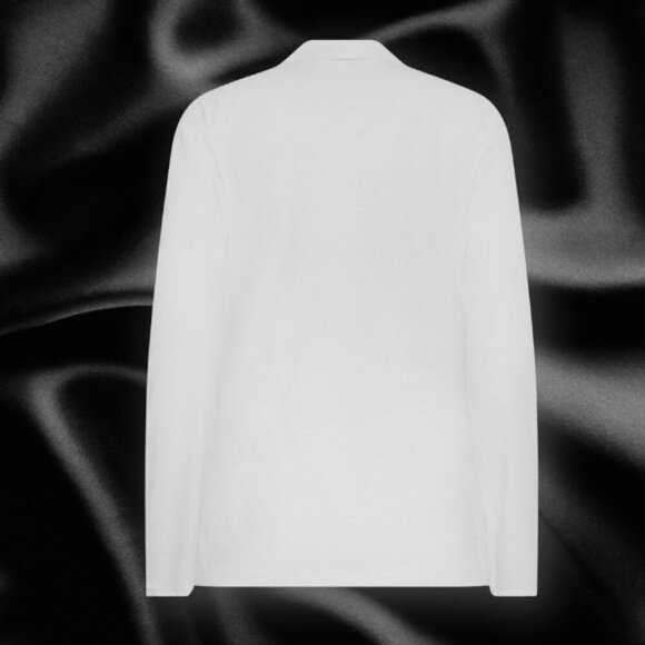 Long Tall Sally Button Down Shirt Cutaway Collar with 2-Chest Pocket Long Sleeve - Picture 2 of 5